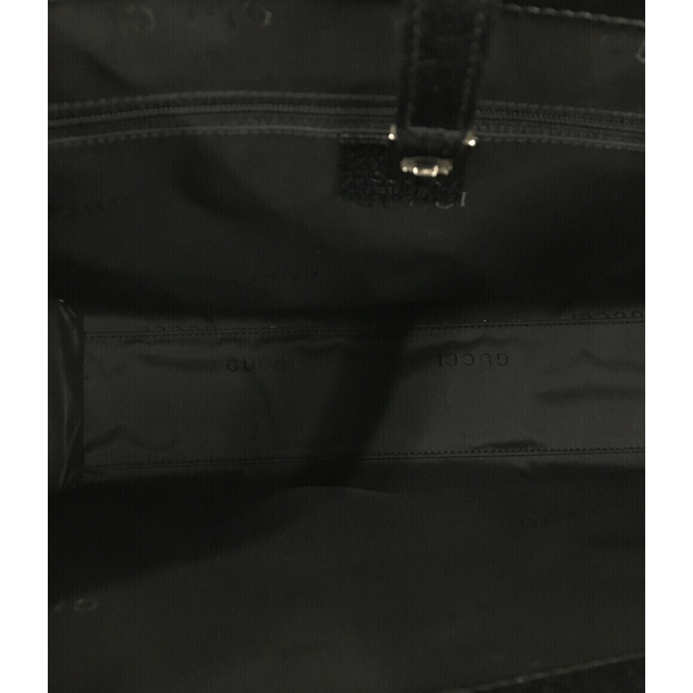 Gucci Jackie tote Shoulder bag black leather - Picture 3 of 6